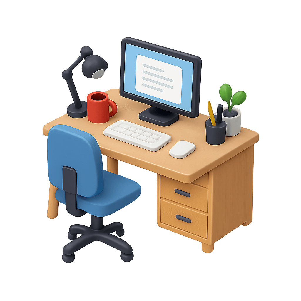 Home Office Setup example